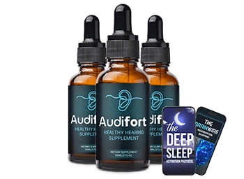 Audifort 3-bottle 90-day pack with free shipping and bonus eBooks